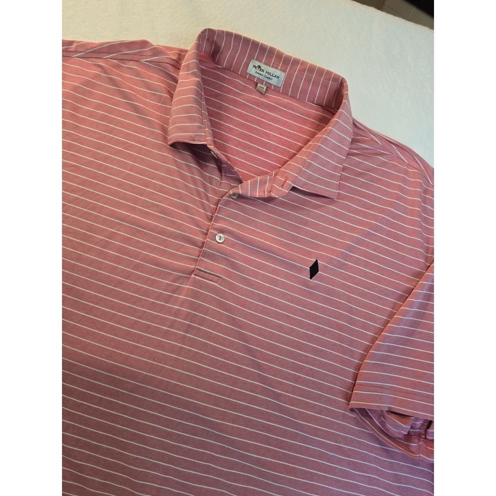 Peter Millar Summer Comfort Mens 4XLT Diamond Creek Golf Club Bug and Tall